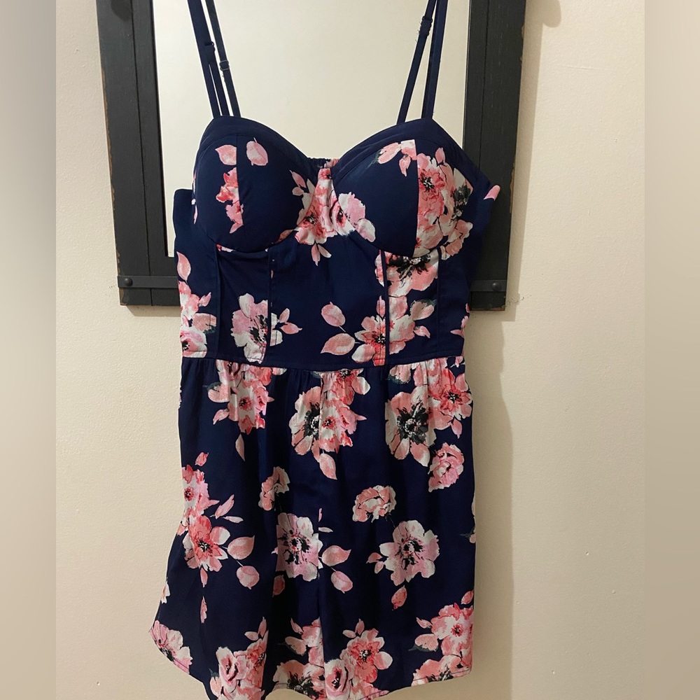 Band of Gypsies Floral Romper. Size S